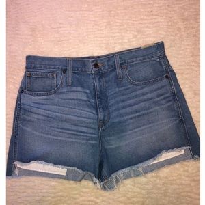 SALE Madewell Perfect Jean Short